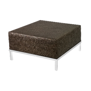 XL Hocker weiss mit Husse 3565